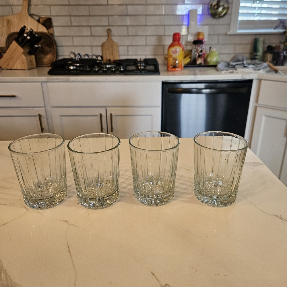 Williams Sonoma Dorset Triple Old Fashioned Set Of 4